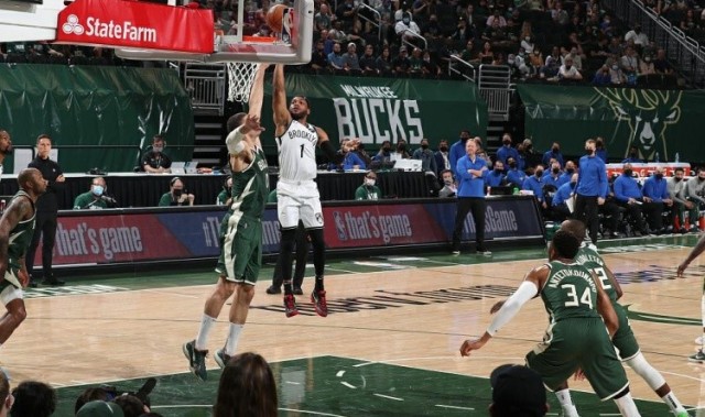  杜兰特关键球失手篮网加时惜败公牛